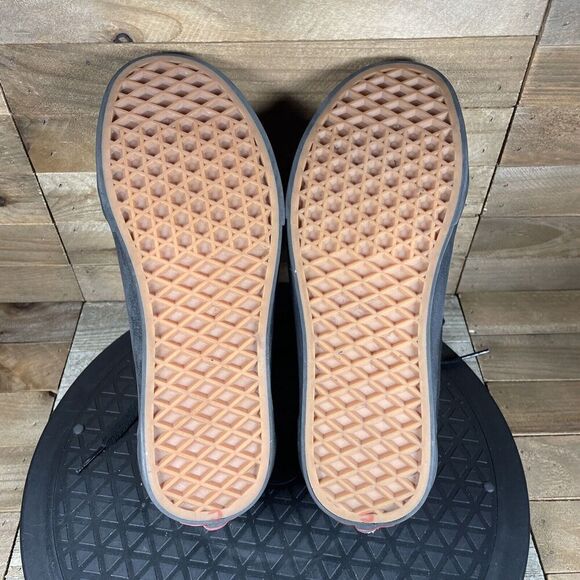 VANS Womens Size 6.5 Old Skool Sneakers Triple Black Shoes Lace Up - Picture 9 of 10